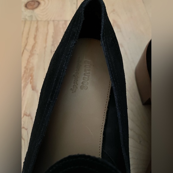 Soludos Sophia loafer black suede size 9 - Picture 6 of 6